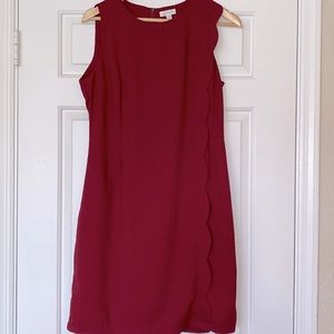 2/$15 Charming Charlie Scalloped edge dress